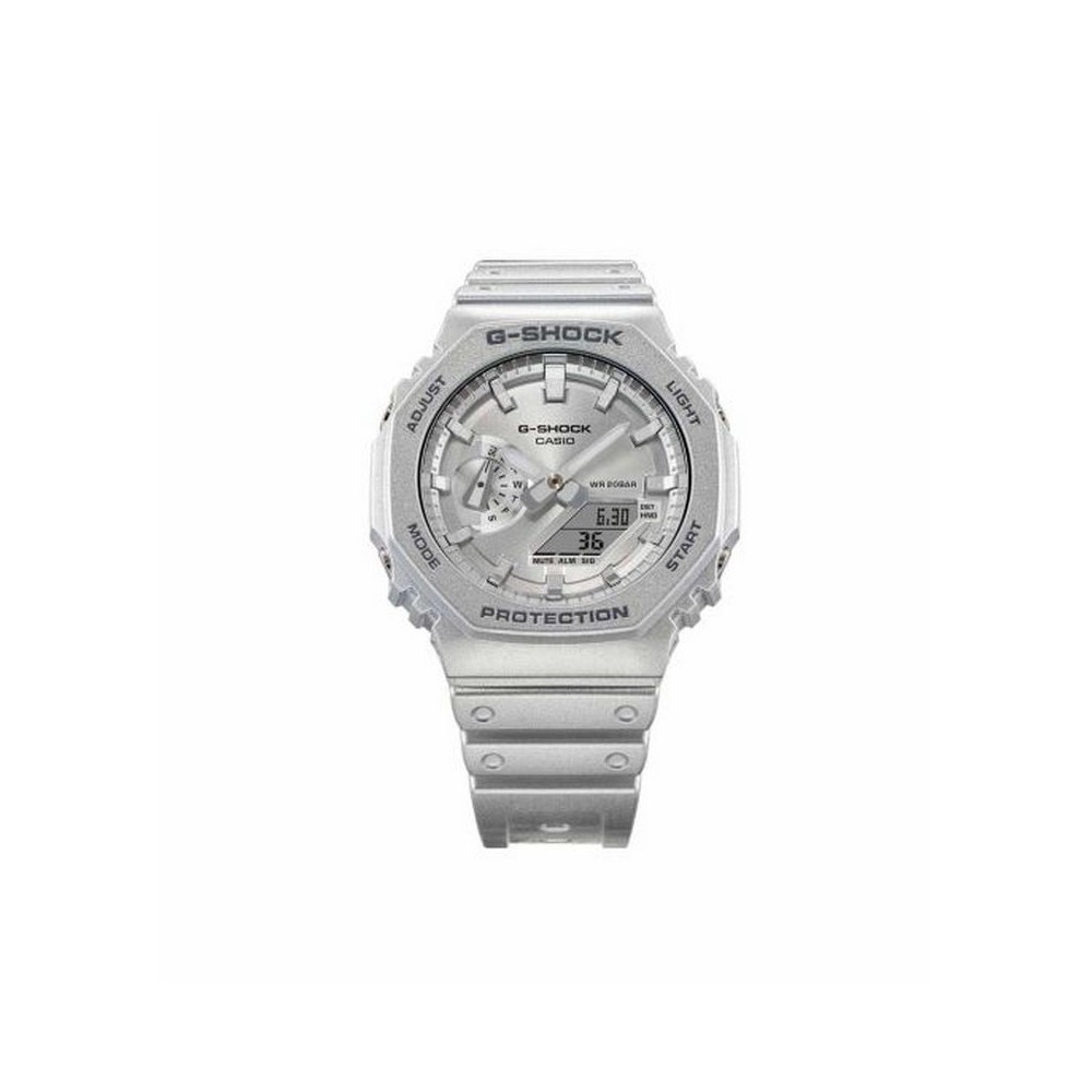 1 - Orologio Casio G-Shock Forgotten Future grigio GA-2100FF-8AER cassa e bracciale resina