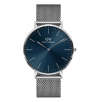 1 - Daniel Wellington Classic Artic DW00100628 steel blue background men's watch