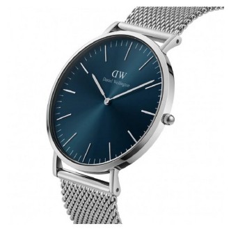 1 - Orologio uomo Daniel Wellington Classic Artic DW00100628 acciaio fondo blu