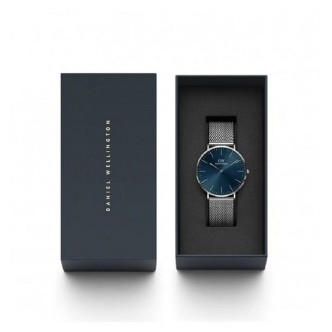 1 - Orologio uomo Daniel Wellington Classic Artic DW00100628 acciaio fondo blu