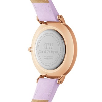 1 - Daniel Wellington Petite Mop pink woman watch DW00100634 steel and leather strap.