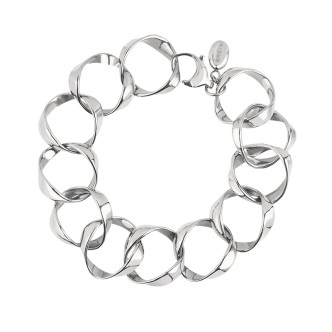 1 - Bracciale donna catena Breil B Whisper acciaio TJ3396