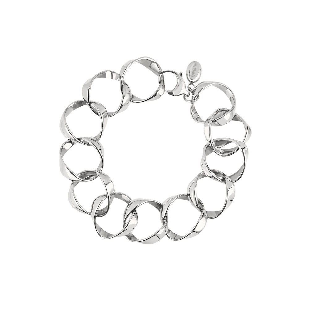 1 - Bracciale donna catena Breil B Whisper acciaio TJ3396