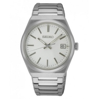 1 - Seiko Classic man watch only time steel SUR553P1