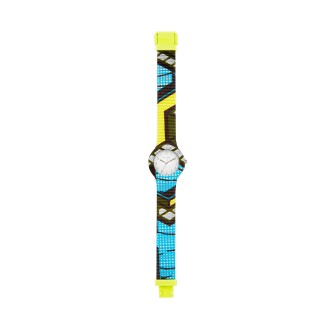 1 - Hip Hop Wax Block Stripes HWU1145 multicolor silicone watch