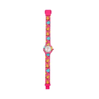 1 - Orologio bambina Hip Hop Kids Fun rosa HWU1156 silicone con fantasmi