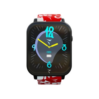 1 - Unisex smartwatch called Techmade Dreamer red TM-DRE-BBKWR silicone with double strap