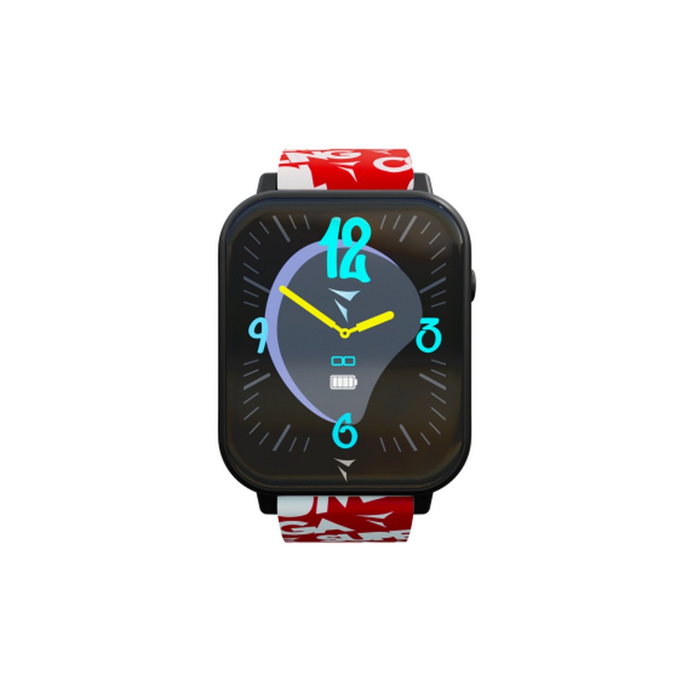 1 - Smartwatch unisex chiamata Techmade Dreamer rosso TM-DRE-BBKWR silicone con doppio cinturino