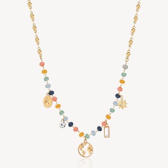 1 - Collana stella polare donna Brosway CHAKRA BHKN083 acciaio