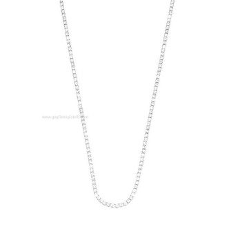 1 - Necklace with zircons Stroili ROMANTIC SHINE 1650993 brass.