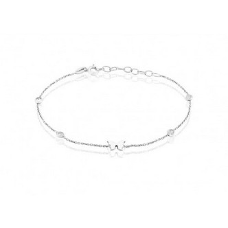 1 - Stroili 1679020 silver butterfly bracelet for women.