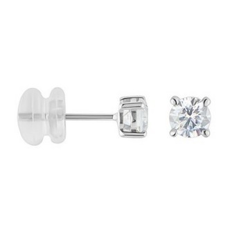 1 - Stroili Claire women's earrings 1412167 white gold.