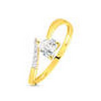 1 - Anello donna solitario Oro Giallo Stroili 1414873 con zircone