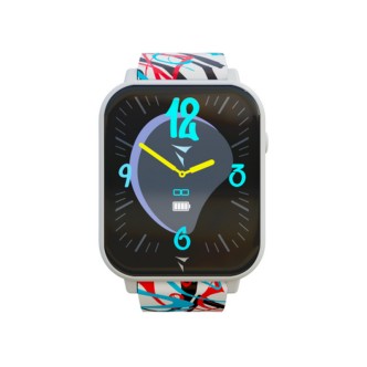 1 - Unisex smartwatch called Techmade Dreamer white TM-DRE-BWHC silicone with double strap