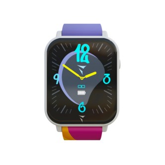 1 - Unisex smartwatch called Techmade Dreamer multicolor TM-DRE-BWHCL silicone with double strap