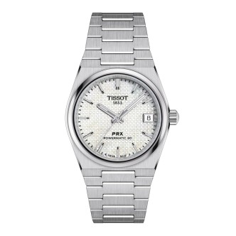 1 - Tissot PRX Powermatic 80 white 35 mm T137.207.11.111.00 316L steel women's watch