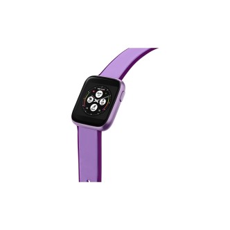 1 - Smartwatch donna Sector S 04 viola R3253158009 cassa rettangolare silicone.