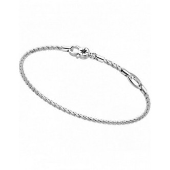 1 - Zancan INSIGNIA EXB755-L silver men's bracelet.