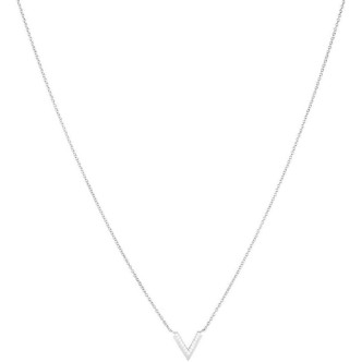 1 - Collana con Chain V donna Stroili 1680518 argento