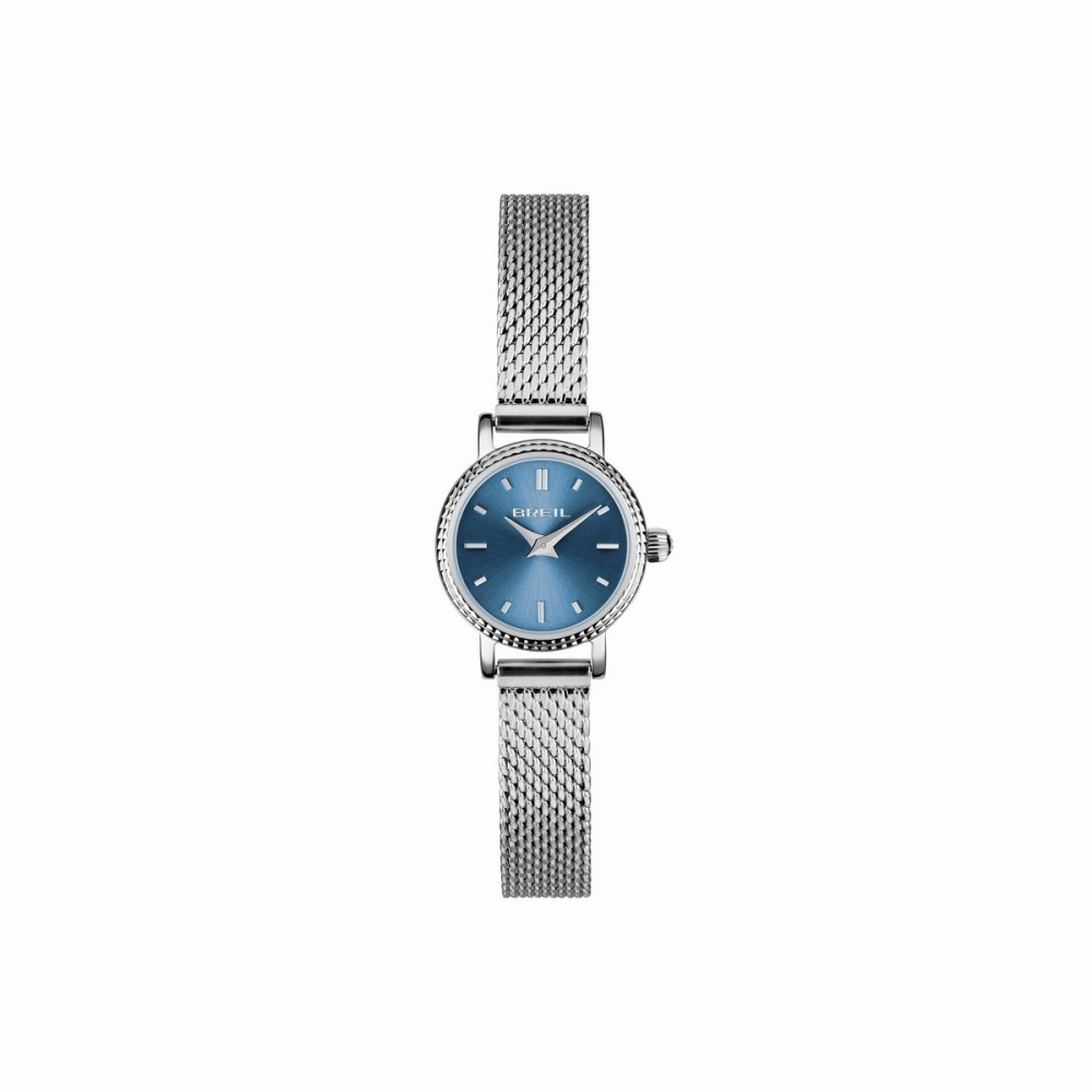 1 - Breil Darling women's watch only time TW2001 steel light blue background