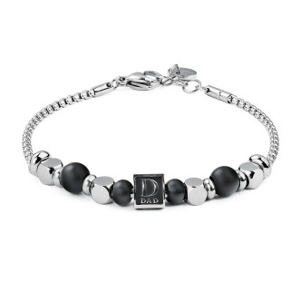 1 - Bracciale Brosway uomo BTJNS90 in acciaio collezione TJ Man