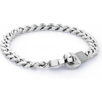 1 - Bracciale Brosway uomo BEK12 in acciaio collezione Break