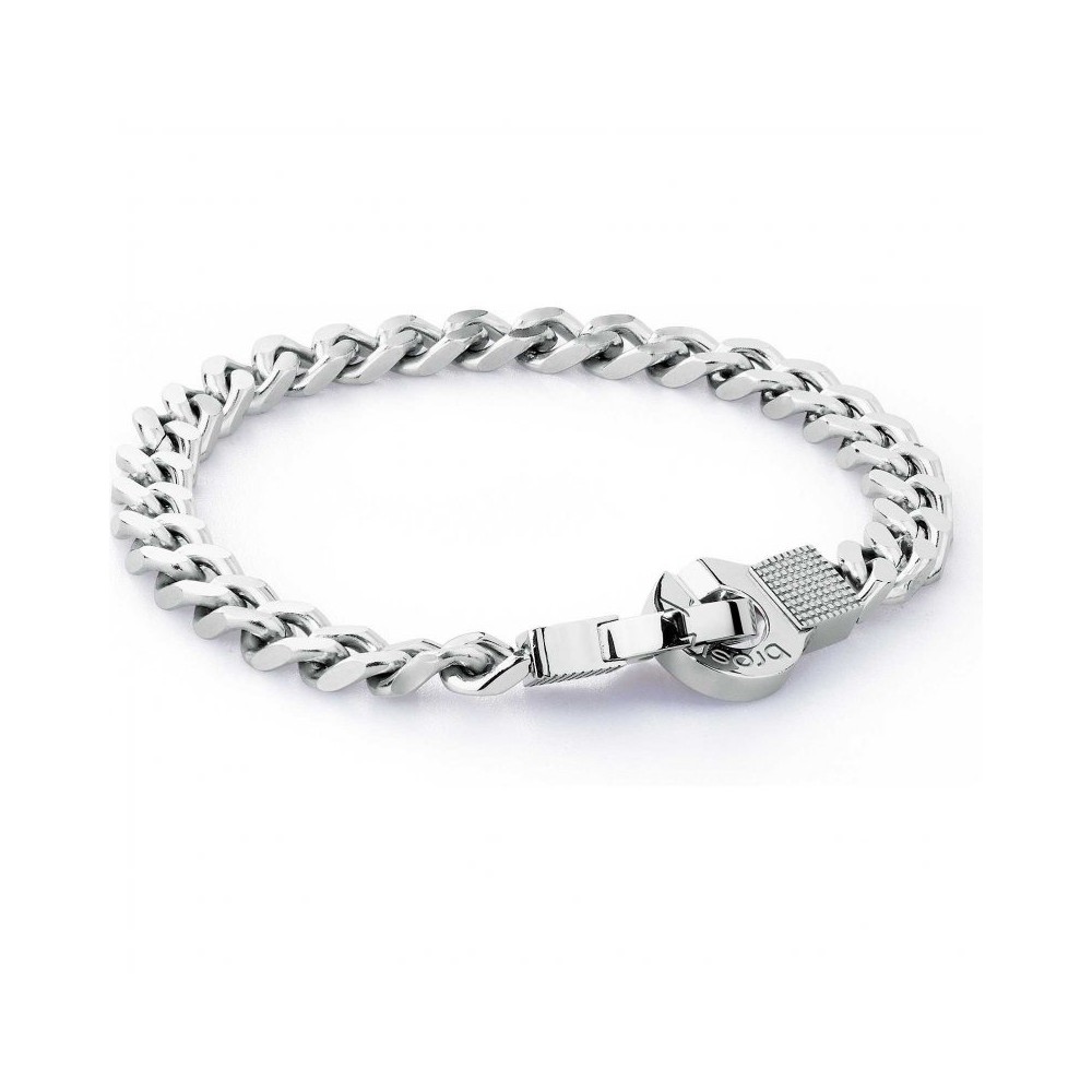 1 - Bracciale Brosway uomo BEK12 in acciaio collezione Break