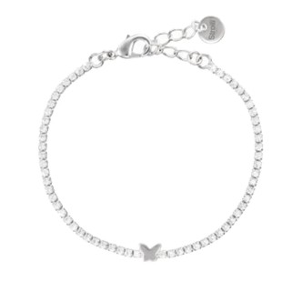 1 - Stroili 1685831 steel butterfly bracelet for women