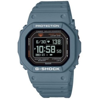 1 - Casio G-SQUAD gray digital men's watch DW-H5600-2ER resin case and strap