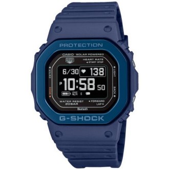 1 - Orologio uomo digitale Casio G-SQUAD blu DW-H5600MB-2ER cassa e cinturino resina