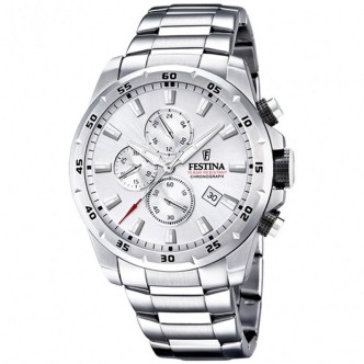 1 - Festina Chrono gray F20463/1 steel chronograph men's watch