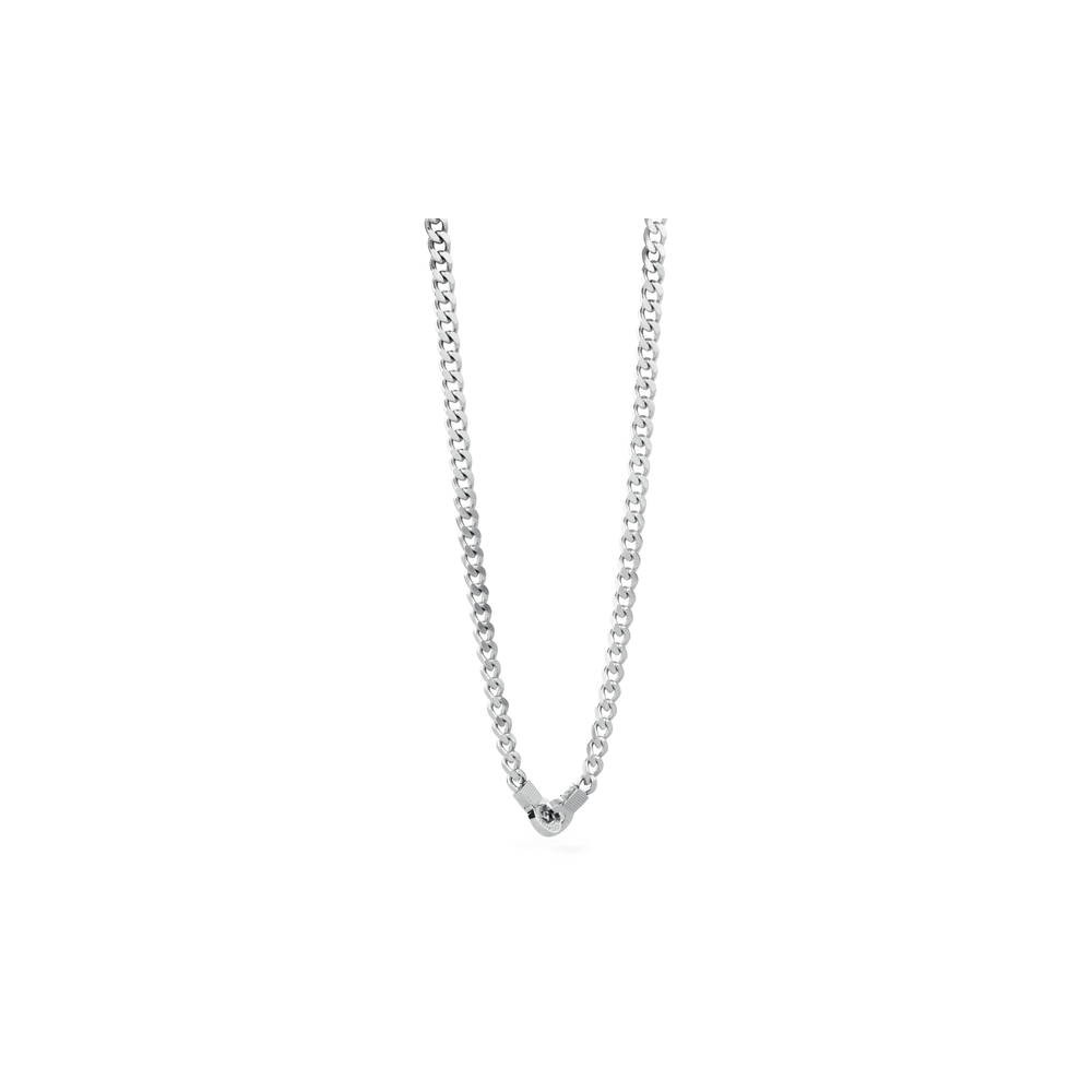 1 - BEK01 men's Brosway necklace in steel collection Break