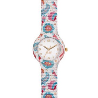 1 - Women's watch only time Hip Hop CROCHET floral HWU1085