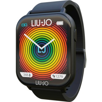 1 - Smartwatch Liu Jo Voice nero con chiamata SWLJ063 silicone rettangolare