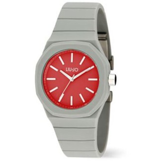 1 - Men's time only watch Liu Jo Yacht gray and red TLJ2218 silicone