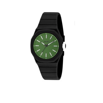 1 - Liu Jo Yacht green and black man time only watch TLJ2219 silicone