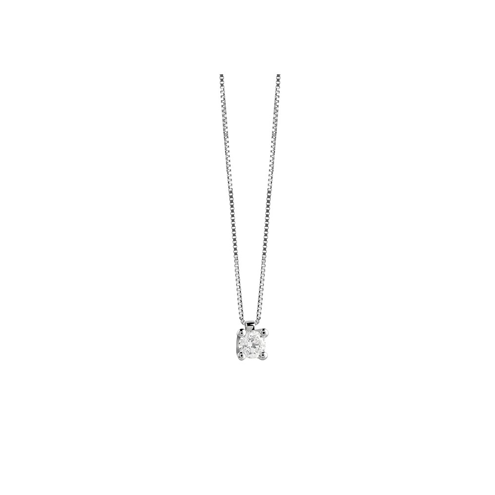 1 - Salvini white gold and diamonds women's necklace 20067682