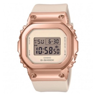 1 - Orologio donna Casio rosato digitale cassa e bracciale resina GM-S5600PG-4ER