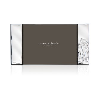 1 - Photo frame 15 x 20 cm Luminous Fountain L'Aquila Silver 925 Art Jewels Luca Silvestri cod. LS102/15G