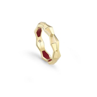 1 - Anello donna Oro Giallo 18Kt Salvini Eva con diamanti 20094061 mis. 13