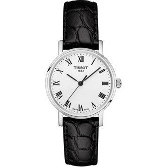 1 - Tissot T-Classic Everytime Small women's watch T143.210.16.033.00 leather strap