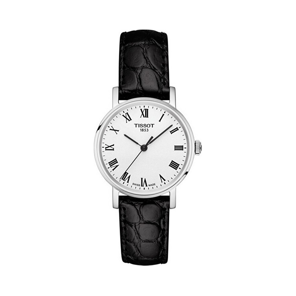 1 - Orologio donna Tissot T-Classic Everytime Small T143.210.16.033.00 cinturino in pelle