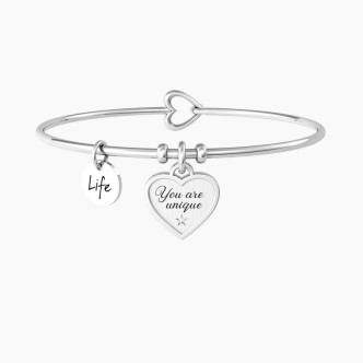 1 - Bracciale donna Kidult You are Unique 732222 acciaio 316L