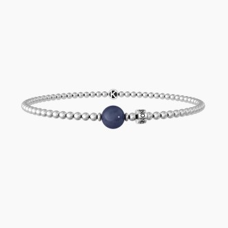 1 - Kidult One in a Million men's bracelet with spheres and sodalite 732246 316L Love steel