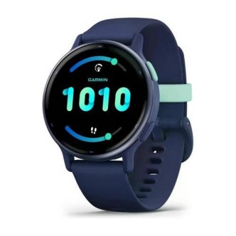 1 - Garmin men's watch Vivoactive 5 Navy blue 010-02862-12 silicone strap