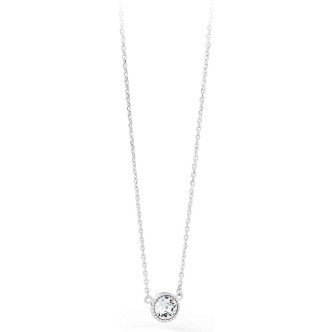 1 - Brosway BRF01 steel necklace with Swarovski crystals from Riflessi collection