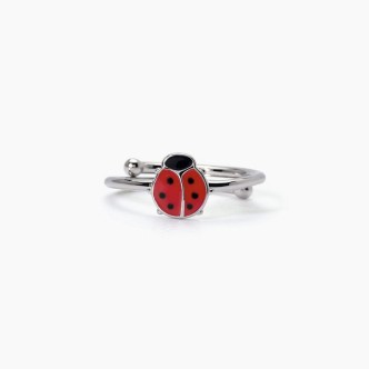 1 - Anello bimba Mabina Argento 925 coccinella 523347