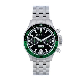 1 - Orologio uomo Breil Cronografo MANTA P.R.O. verde e nero acciaio TW2014