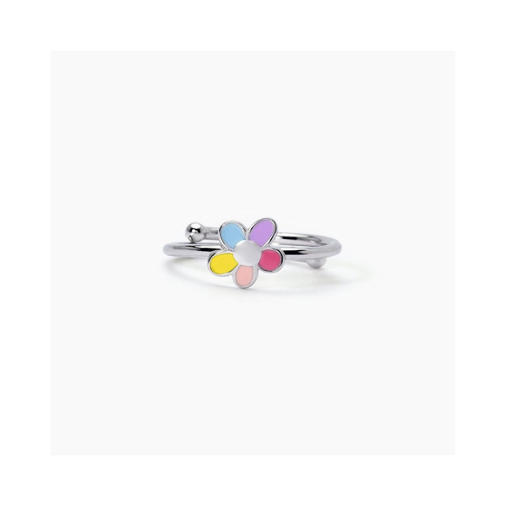 1 - Anello bimba Mabina Argento 925 fiore multicolor 523352