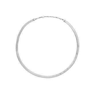 1 - Collana uomo Breil Gleam TJ3455 acciaio maglia morbida